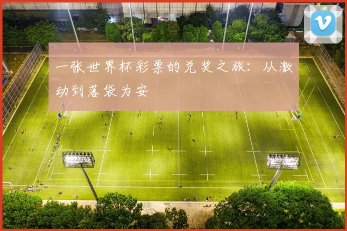 一张世界杯彩票的兑奖之旅：从激动到落袋为安